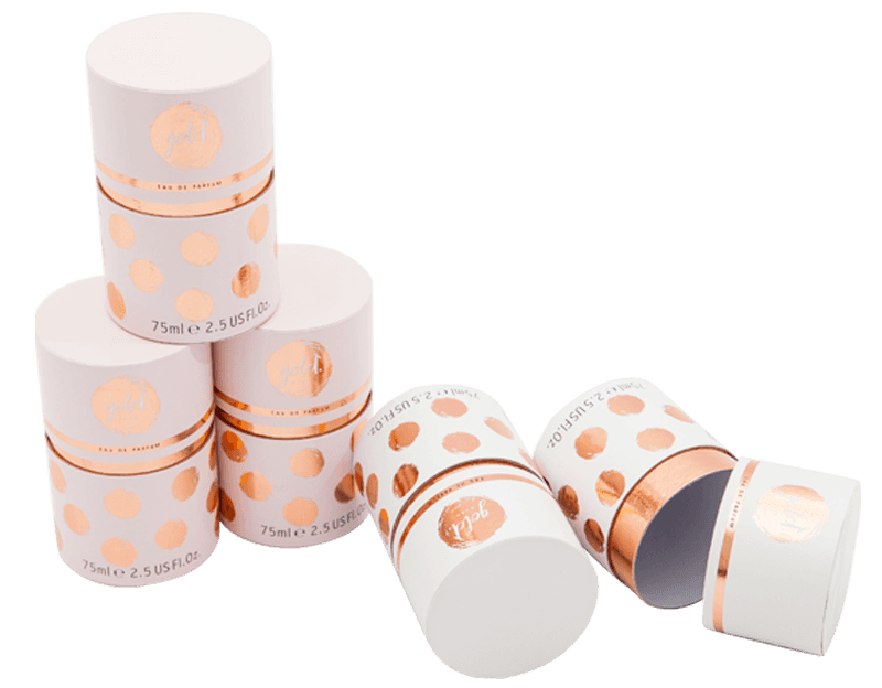 Luxuria Round Paper Box Cosmetics Packaging for Skincare