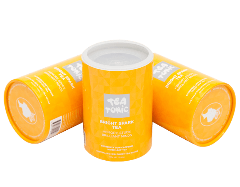 Parva nigra Tea carton tube archa solve tea packaging