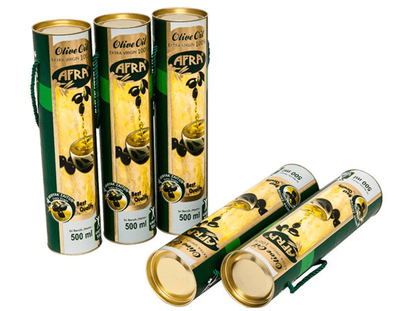 Cardboard Tube Packaging oleum utrem