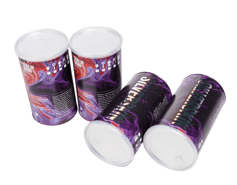 Airtight Coffee Beans Packaging Tube cum Valvae pro 250g