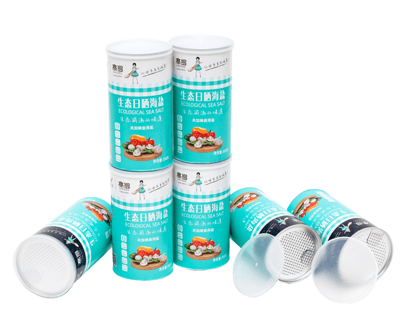 Inanis Tamper-probatio salis Packaging Containers 350g Tutus